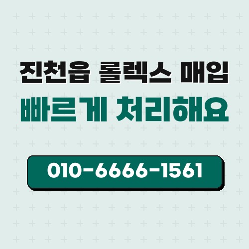 진천읍 롤렉스 매입