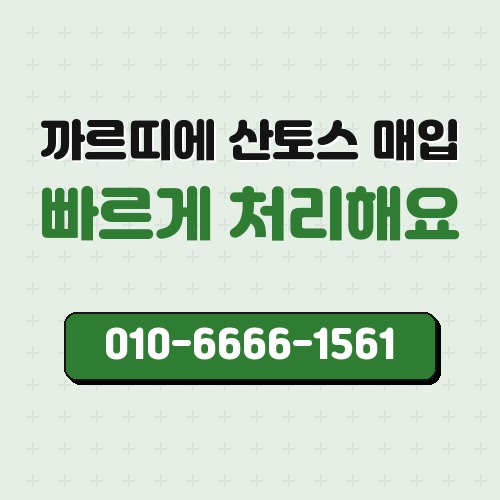 까르띠에 산토스 매입