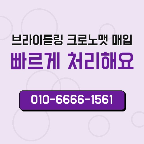 브라이틀링 크로노맷 매입