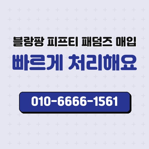 블랑팡 피프티 패덤즈 매입