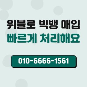 위블로 빅뱅 매입