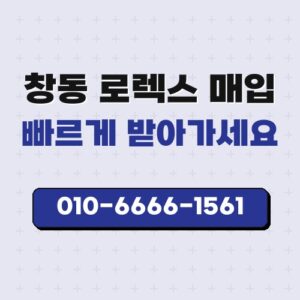 창동 로렉스 매입